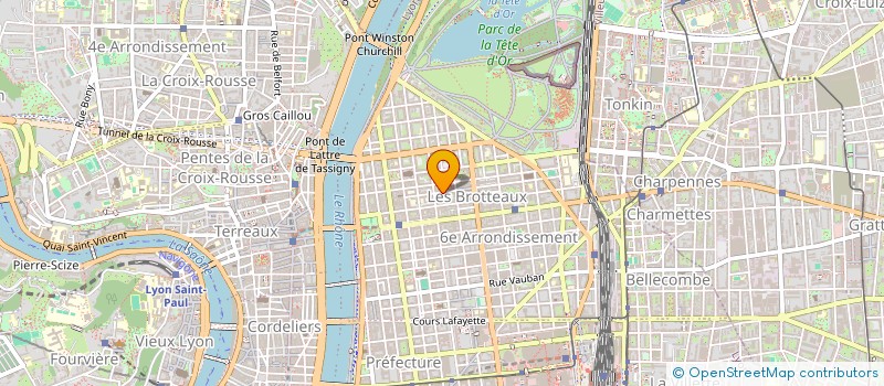 localisation de l'entreprise INDUSTRIES CONSULT PLUS FRANCE à LYON