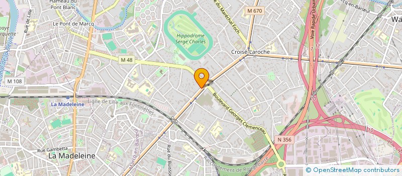 localisation de l'entreprise INDUSTRIES EN FRANCE SAS  LONDINIERES