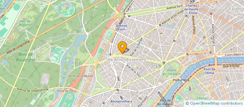 localisation de l'entreprise INDUSTRIES FERROVIAIRES DE FRANCE  PARIS