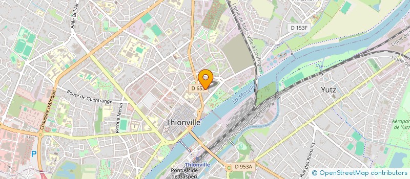 localisation de l'entreprise INDUSTRIES ITALIA  THIONVILLE