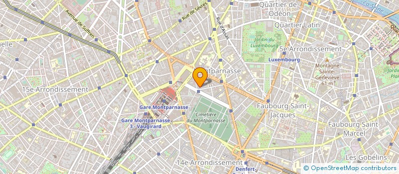 localisation de l'entreprise INDUTEX à PARIS