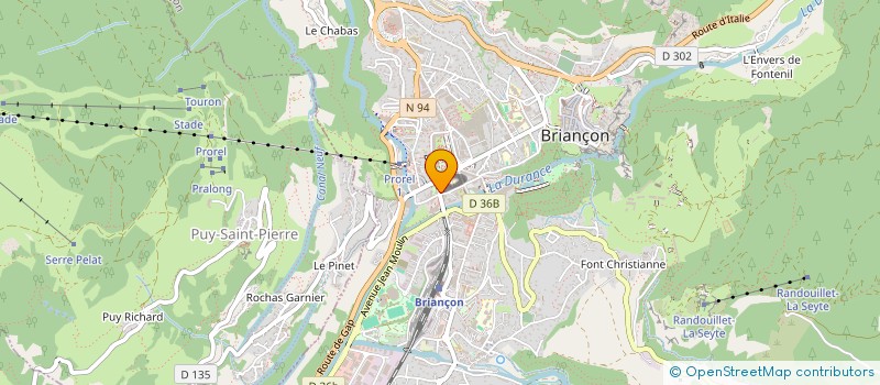 localisation de l'entreprise INDY à BRIANCON