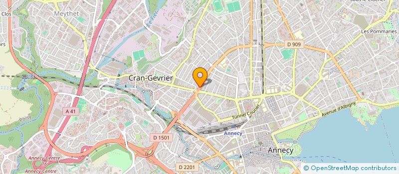 localisation de l'entreprise INDY à ANNECY