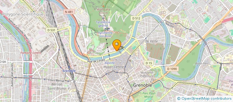 localisation de l'entreprise INDY ARCHITECTES à GRENOBLE