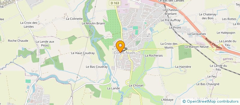 localisation de l'entreprise INDYA  CORPS-NUDS