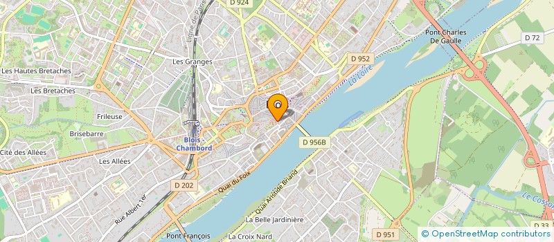 localisation de l'entreprise INDYKA  BLOIS