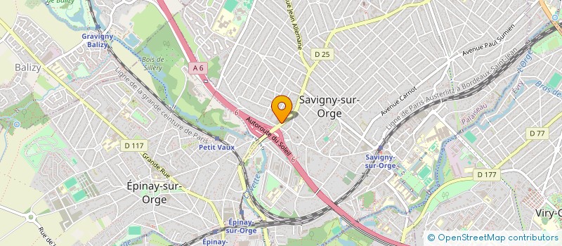 localisation de l'entreprise INDZO IMMOLOC  SAVIGNY-SUR-ORGE