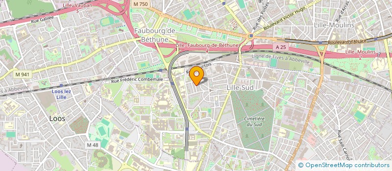 localisation de l'entreprise INE à LILLE