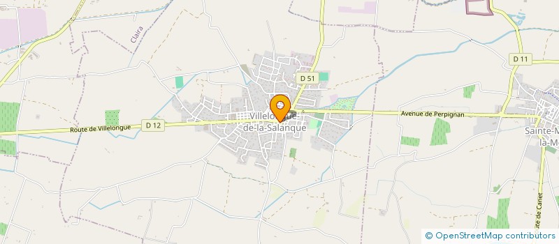 localisation de l'entreprise INEA à VILLELONGUE-DE-LA-SALANQUE