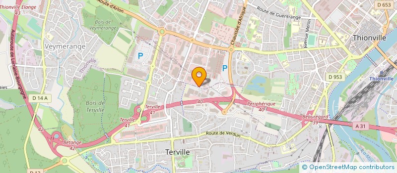 localisation de l'entreprise INEA CONCEPT SARL à THIONVILLE