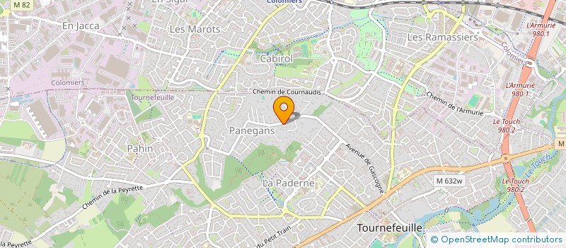 localisation de l'entreprise INEA TECHNOLOGIES à TOURNEFEUILLE