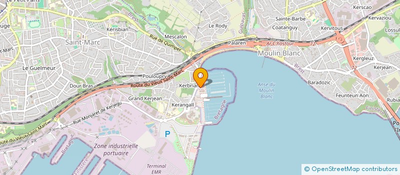 localisation de l'entreprise INEANCE à BREST