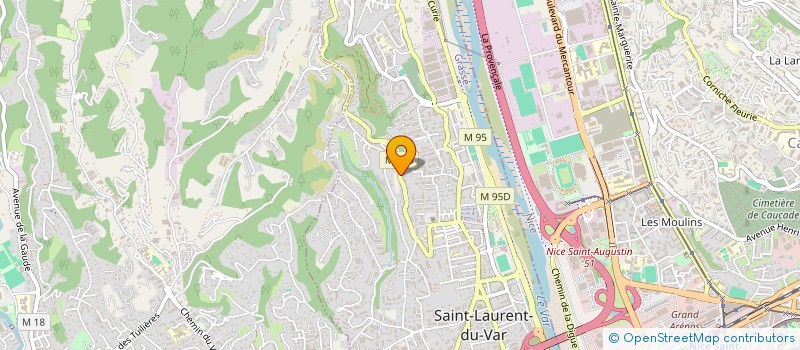 localisation de l'entreprise INECA CONSEIL  CAGNES-SUR-MER