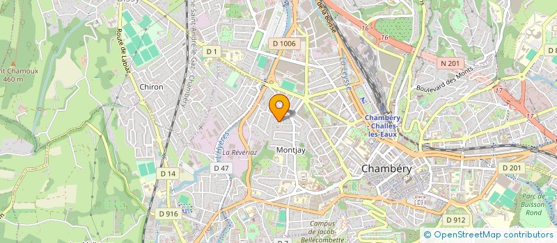 localisation de l'entreprise INECO TRANSITIONS  CHAMBERY