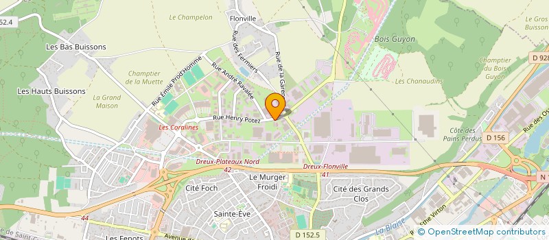localisation de l'entreprise INEDIA à LE COUDRAY