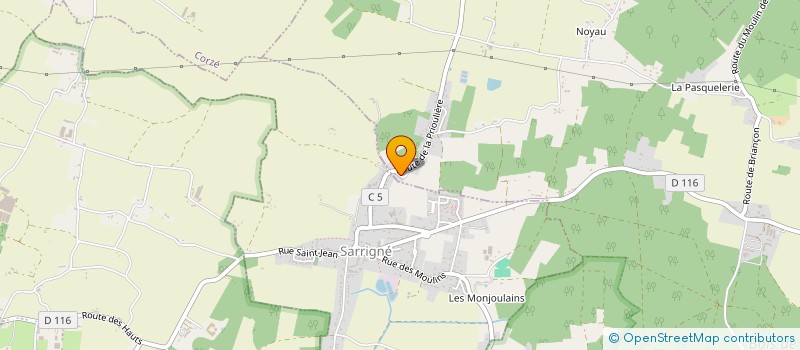 localisation de l'entreprise INEDIT  LOIRE-AUTHION