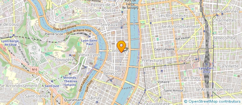 localisation de l'entreprise INEDY - GB CONSULTING à LYON
