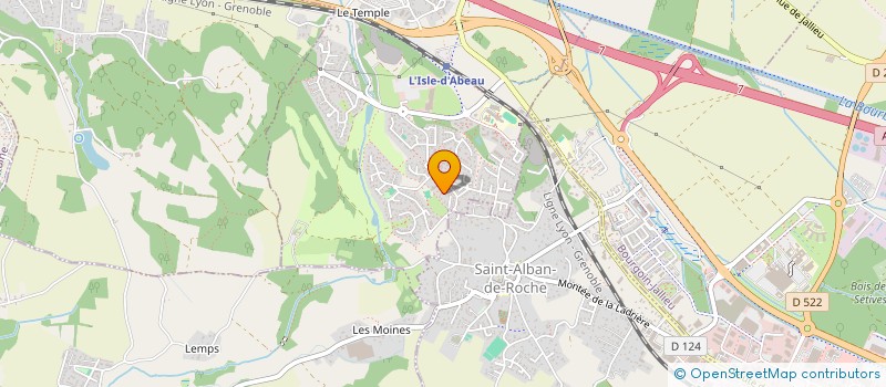 localisation de l'entreprise INEED HLD à L'ISLE-D'ABEAU