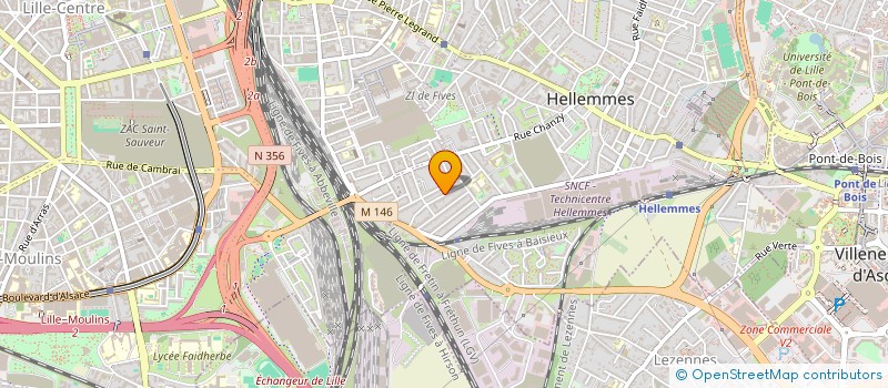 localisation de l'entreprise INEFFABLE COMPAGNIE à LILLE