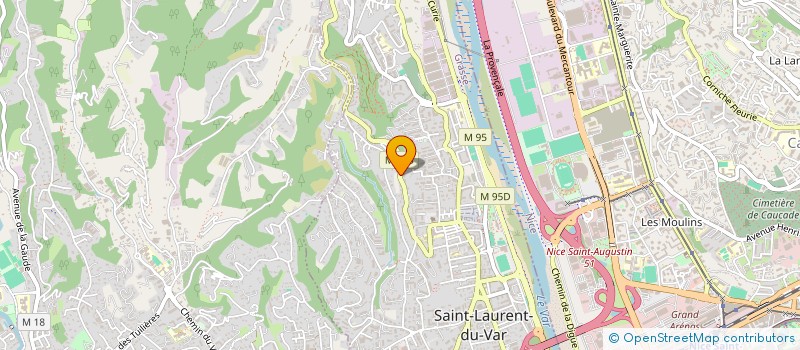 localisation de l'entreprise INEHART à SAINT-LAURENT-DU-VAR