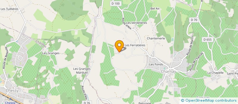 localisation de l'entreprise INEHOME HOLDING  LUCENAY
