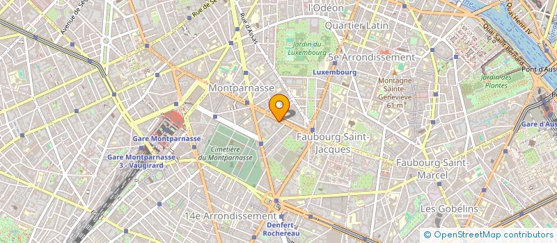 localisation de l'entreprise INEL  PARIS