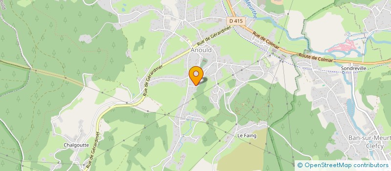 localisation de l'entreprise INELEK  ANOULD