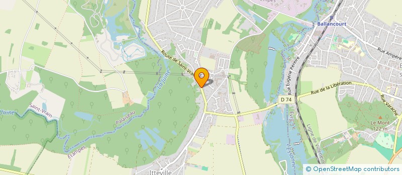 localisation de l'entreprise INELHITEC  ITTEVILLE