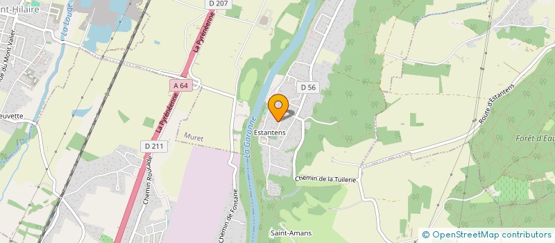 localisation de l'entreprise INELI  MURET