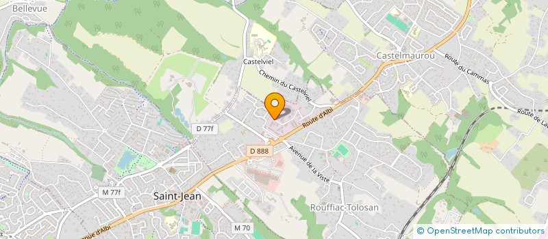 localisation de l'entreprise INELOGIS à ROUFFIAC-TOLOSAN