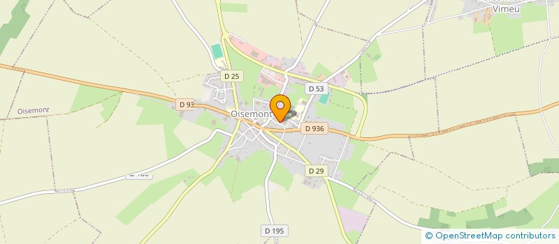 localisation de l'entreprise INELOUMA  OISEMONT