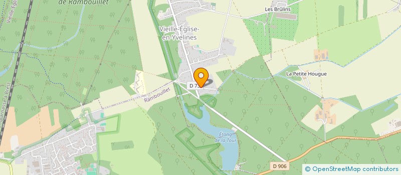 localisation de l'entreprise INELUKI  VIEILLE-EGLISE-EN-YVELINES