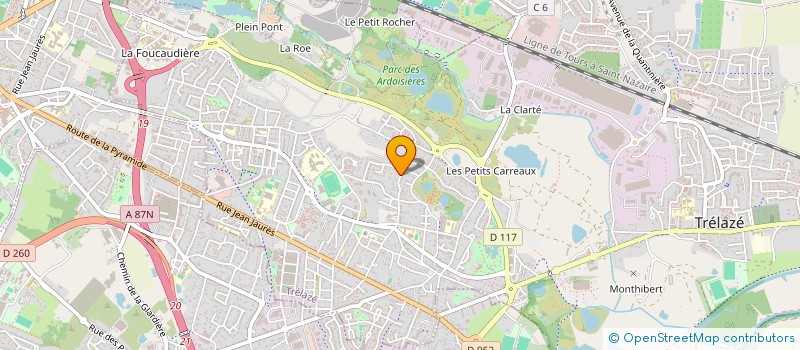 localisation de l'entreprise INELWA  TRELAZE