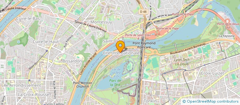 localisation de l'entreprise INELYS PARTNER CO  LYON