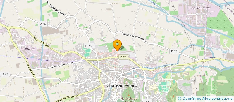 localisation de l'entreprise INENKAT à CHATEAURENARD
