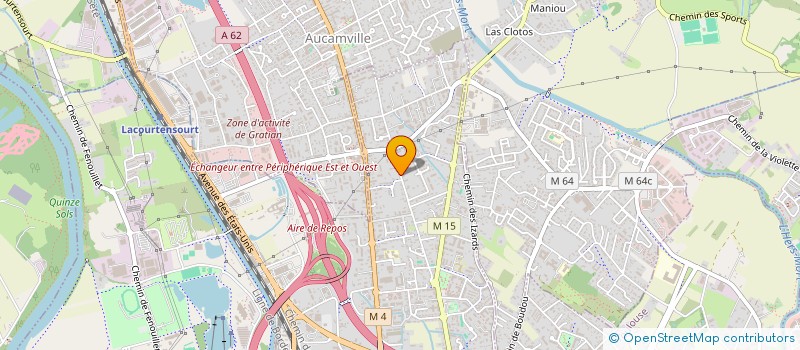 localisation de l'entreprise INENVIA à TOULOUSE