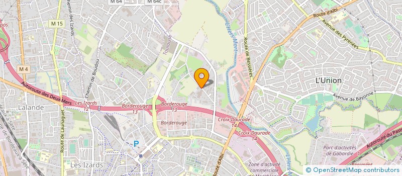 localisation de l'entreprise INEO CCN à TOULOUSE