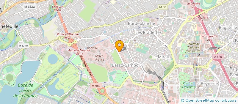 localisation de l'entreprise INEO MIDI PYRENEES LANGUEDOC ROUSSILLON ET PAR ABREVIATION INEO MPLR à TOULOUSE
