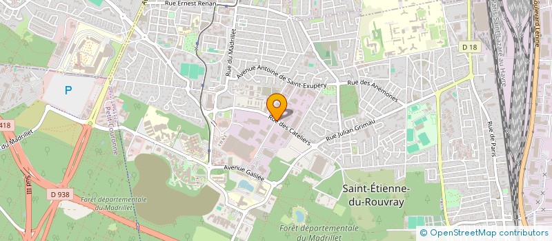 localisation de l'entreprise INEO NORMANDIE à SAINT-ETIENNE-DU-ROUVRAY