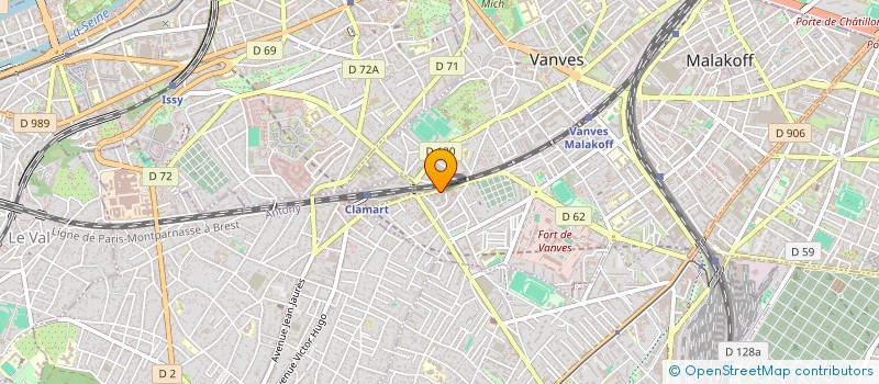 localisation de l'entreprise INEO TERTIAIRE IDF à COURBEVOIE