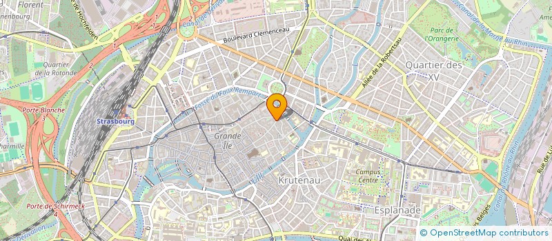 localisation de l'entreprise INEOLAB à STRASBOURG