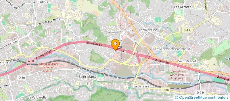 localisation de l'entreprise INEP ENERGIES SUD  MARSEILLE