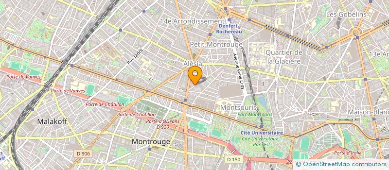 localisation de l'entreprise INERCITIVE  PARIS