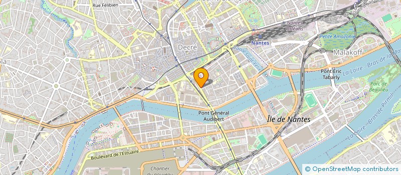 localisation de l'entreprise INES à NANTES