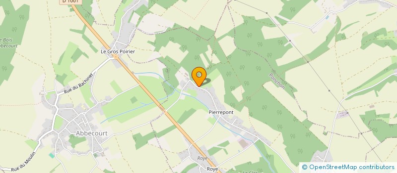 localisation de l'entreprise INES à PONCHON