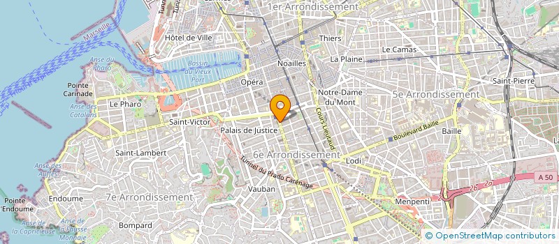 localisation de l'entreprise INES à MARSEILLE