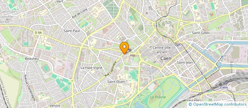 localisation de l'entreprise INES à CAEN