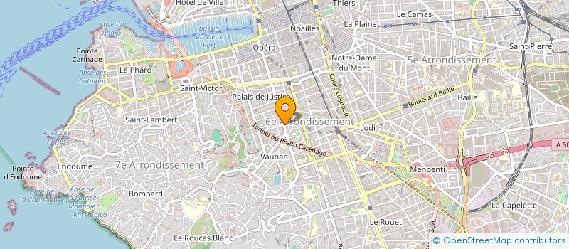 localisation de l'entreprise INES à MARSEILLE
