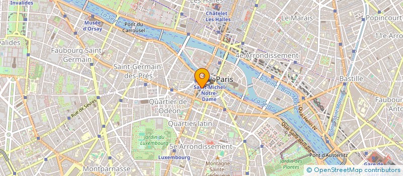 localisation de l'entreprise INES  PARIS