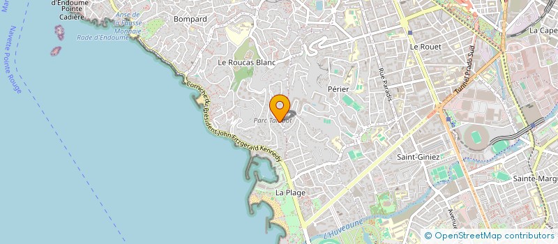 localisation de l'entreprise INES A PASSY à MARSEILLE